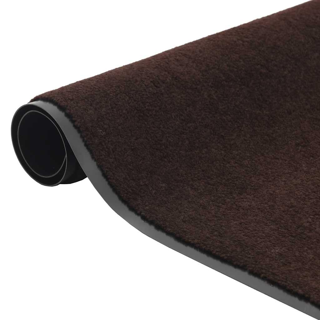Braun Zerbino 60 x 150 cm in robusto polipropilene con fondo in PVC antiscivolo, per corridoio, terrazza coperta e ingresso