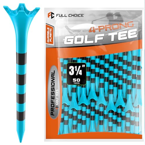 Full Choice 100 Pack Plastic Golf Tees