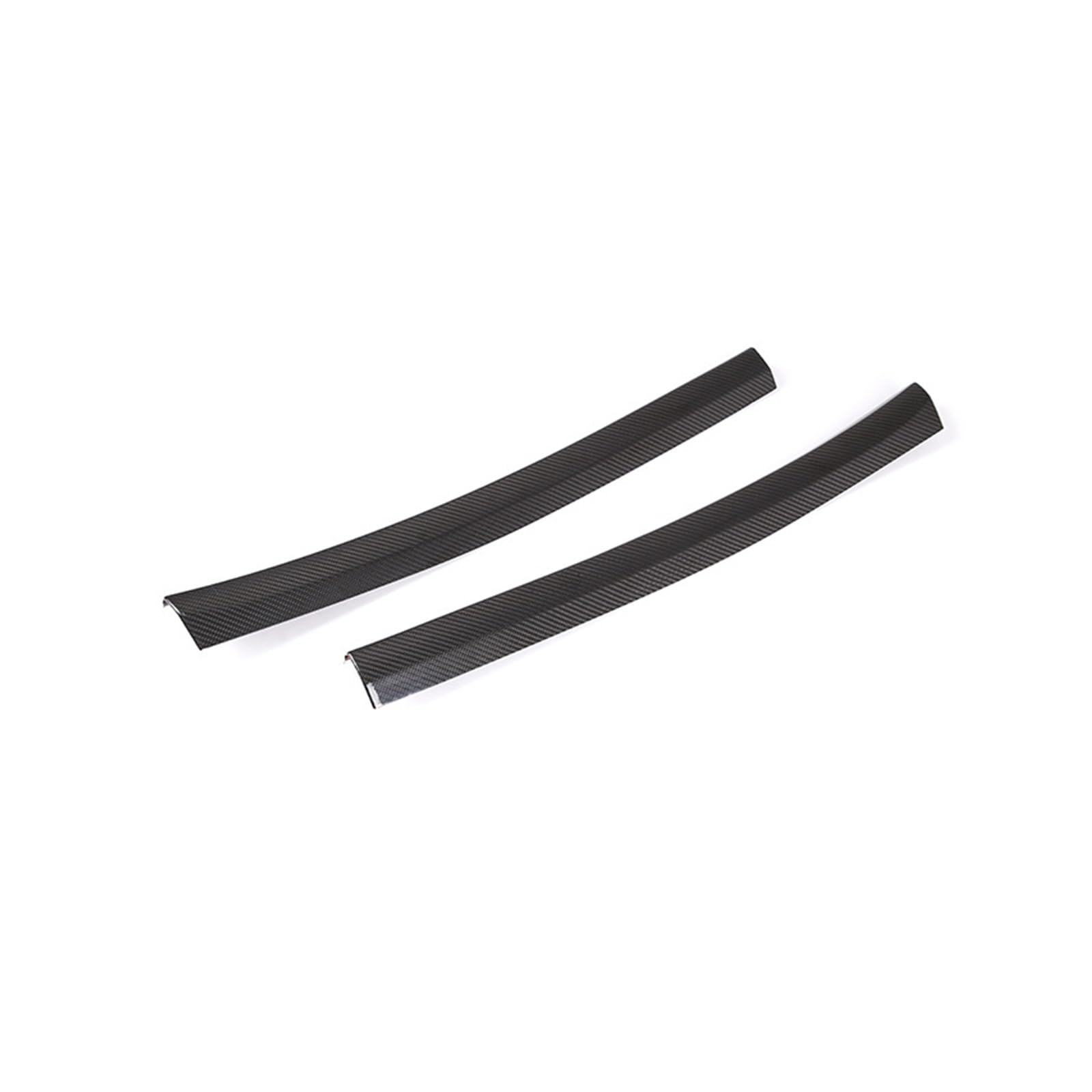 QBKGMEWCA Built-in Demon Interior Welcome Door Sill Bull Modification Step Trim Compatible for Toyota Supra A90 Genuine Carbon Fiber(Type1)