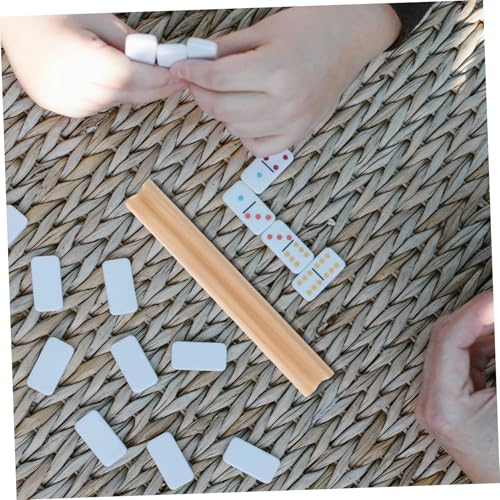 Base de Madera para Fichas Mahjong y Domino miniatura 6