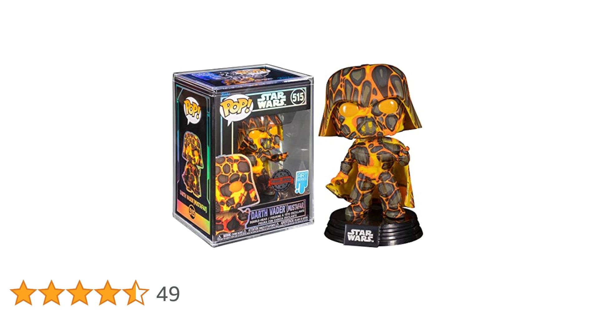 チ*ル様 スターウォーズ　FUNKO ボブルヘッド　フィギュア　希少 Amazon.co.jp: Funko Pop! アーティストシリーズ: スター