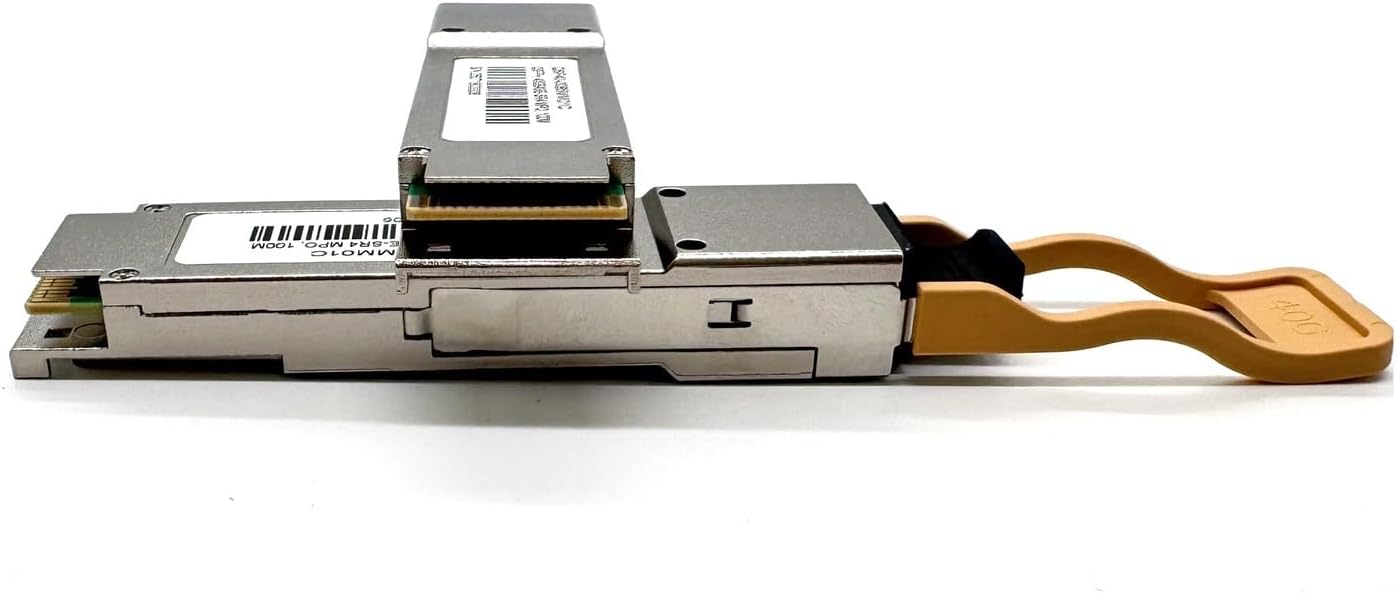 QSFP+40G Multimode SFP+Module 100m 850nm MPO/MTP MMF 40 Gigabit Server Network Card Module XL710-QDA2 Dual Fiber compati(3pcs)