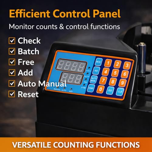 Image of Bestow Fast Note Counting Heavy Duty Best Bundle Note /Currency Counting Money Counting Machine for Banks Shops and Office use (Counting Speed-1500 Notes /min)