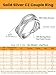 Bestyle Sterling Silver Criss Cross Ring for Her Women, Simulated Diamond Engagement Ring Love Statement Wedding Band, Cocktail Party Ring Every Day Casual Ring Size 11