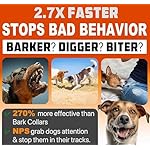 NPS Alpha Dog Bark Deterrent Device Stops Bad Behavior | No Need Yell or swat, Just Point to a Dog (own or Neighbor's) Hit The Button | Long-Range ultrasonic, Alternative to Painful Dog Shock Collar - Image 3