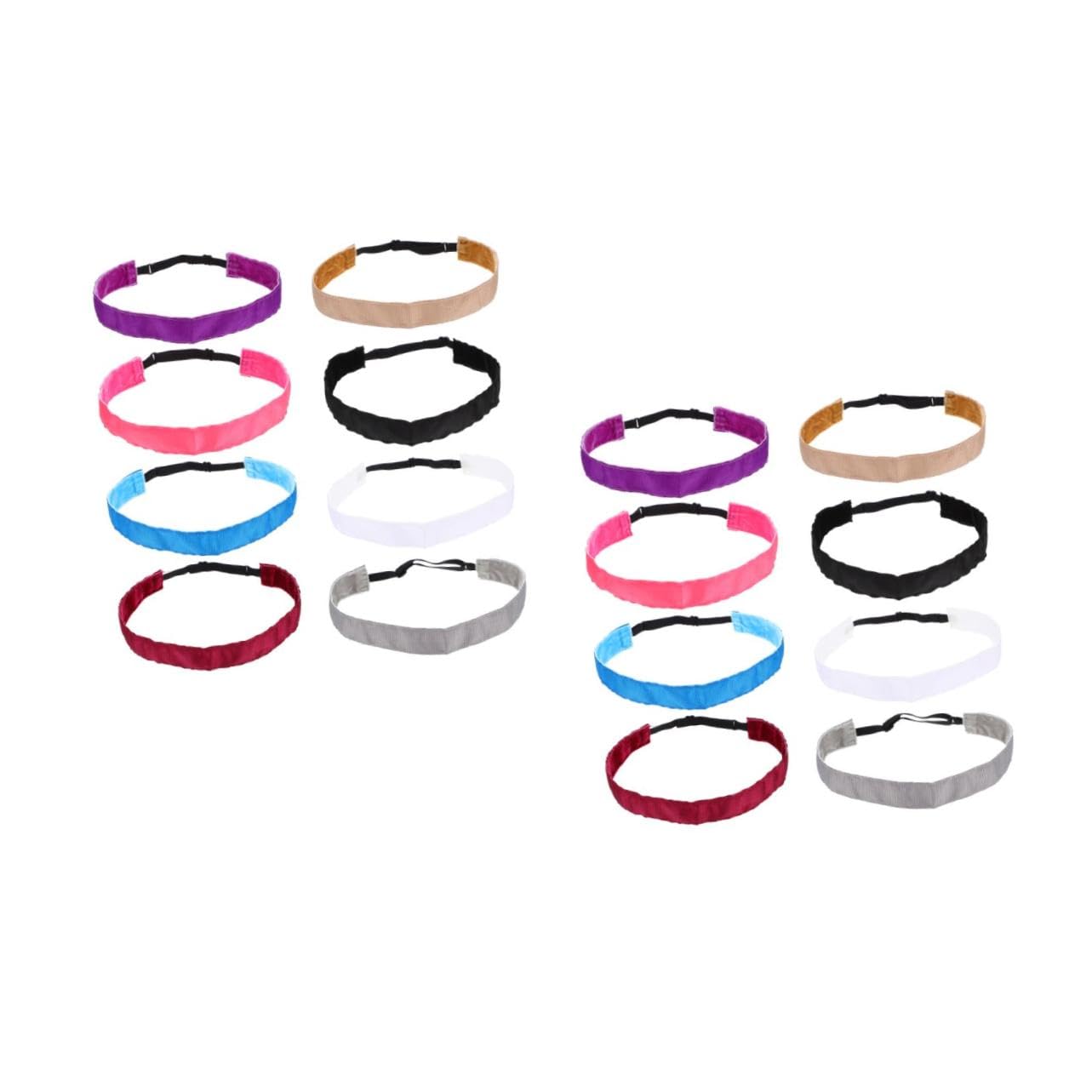 Toddmomy Yoga Fitness Hairband Bandana Per Donne Fascia Traspirante Fascia Per Assorbire Il Sudore Allenamento Sport Fascia Yoga Copricapo Assorbente Del Sudore Tessuto