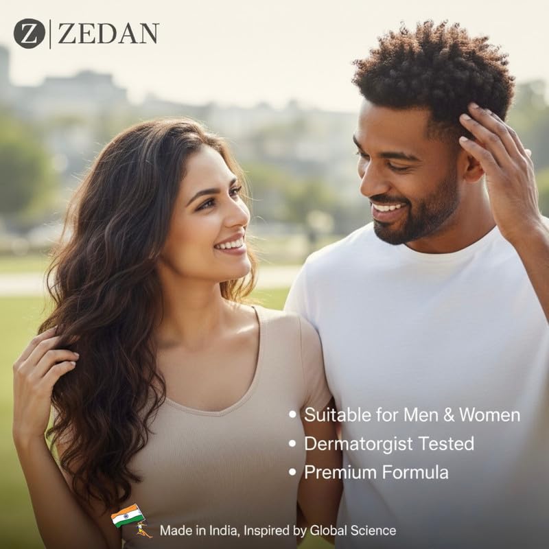 Image of ZEDAN Hair Growth Serum Spray (50 ML) | Control Hair Fall & Promotes Hair Growth | Redensyl, Anagain, Procapil, Baicapil | Strengthen Roots & Hydrate Scalp | All Hair Types | For Women & Men