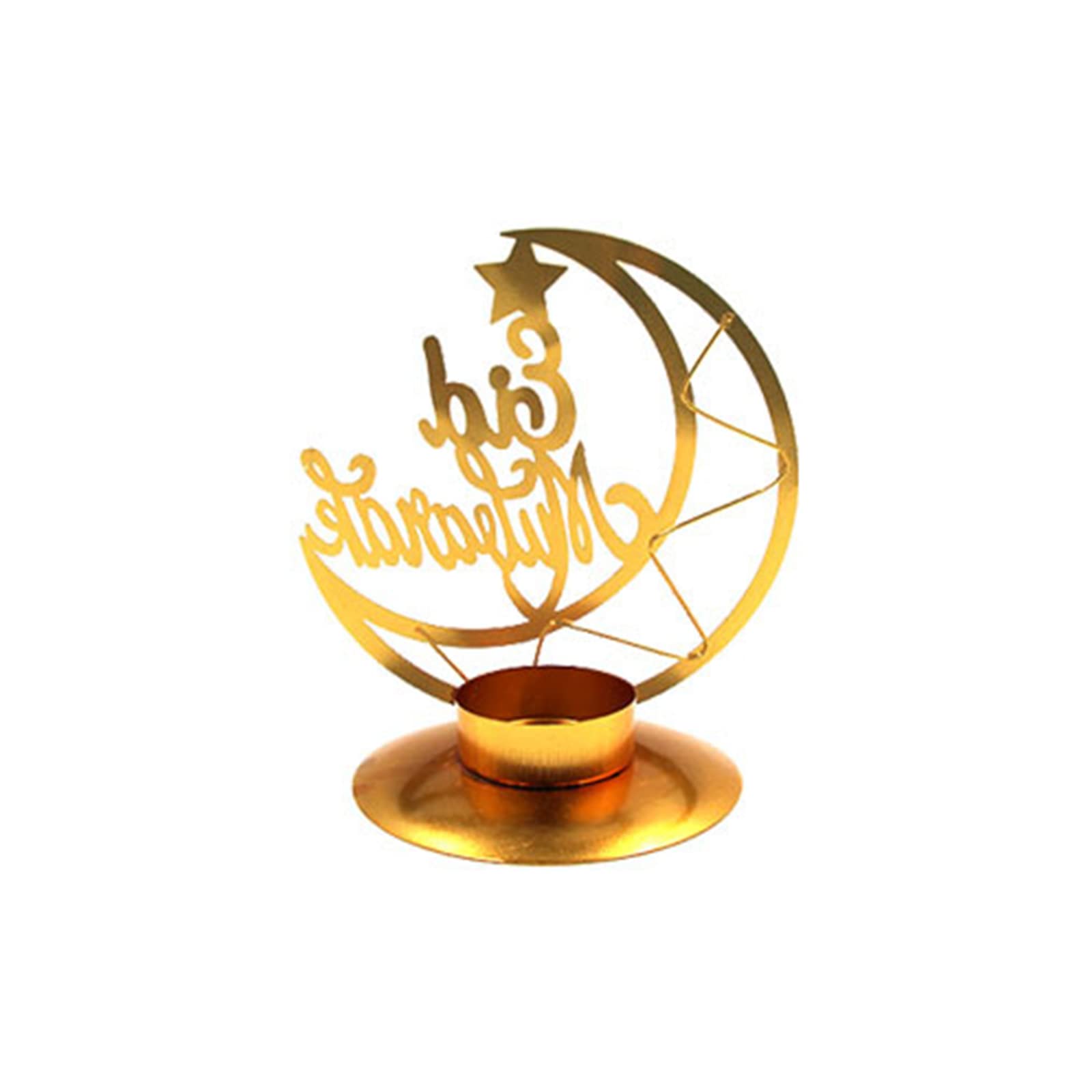 Msioytog C Arab Wrought Iron Holder Tealight Wedding Party Desk Decoration For Festival New Year Birthday Party Holders For Wedding Decorations