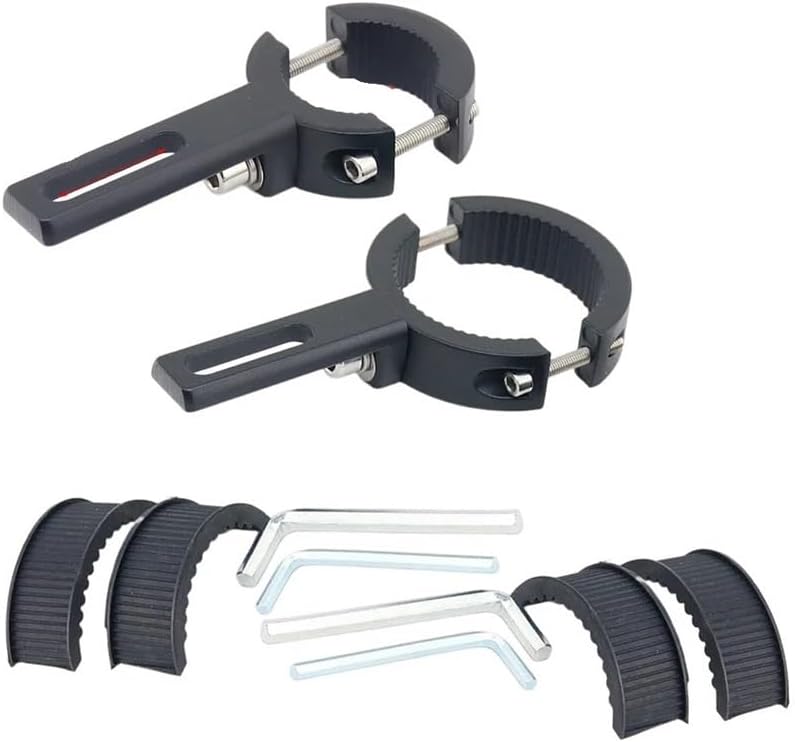 Motorcycle Headlight Bracket Clamp Motorcycle Headlight Spotlight Mount Universal Motorcycle Fog Light Bracket Fork Ear Headlamp Holder Motos Accesorios
