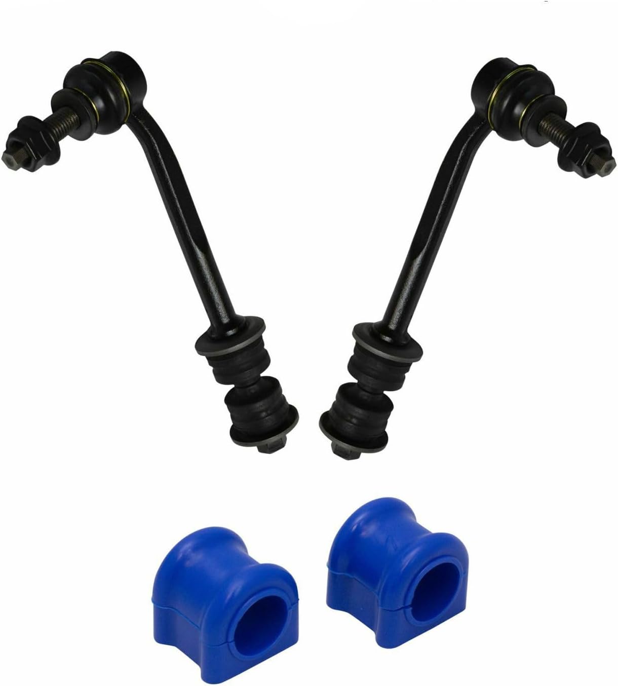 2pcs Front Bar Bushing Sway Linkages Suspension Kit for Chrysler for Dodge for Durango 3.7L/4.7L/5.7L 2004-2009 535-945 5135751AC