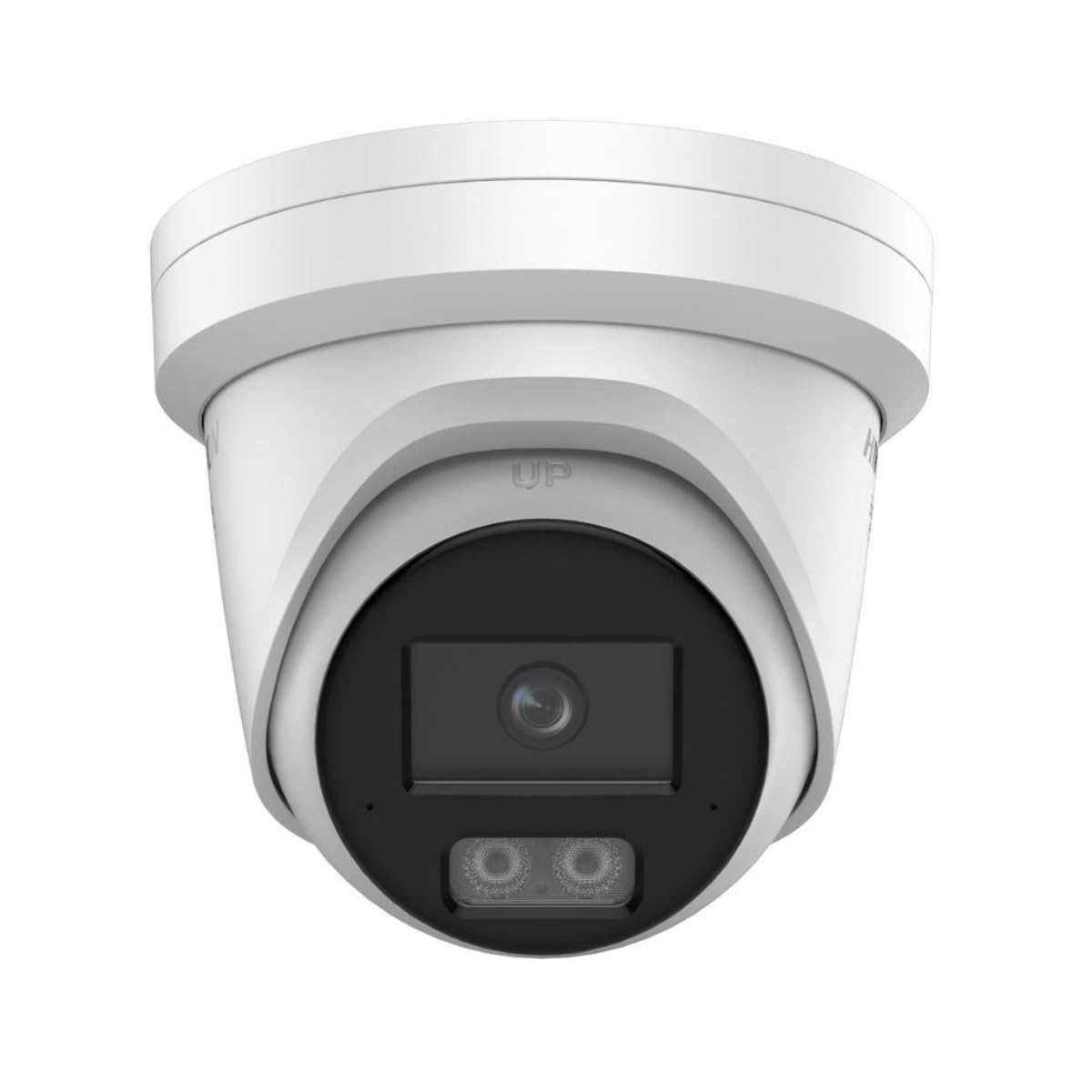 Hikvision White Security Camera Pro Turret Colorvu Poe 8Mp 2.8 Mm Outdoor Ip67 - Ds-2Cd2387g3-Lis2uy/Sl (2.8 Mm)