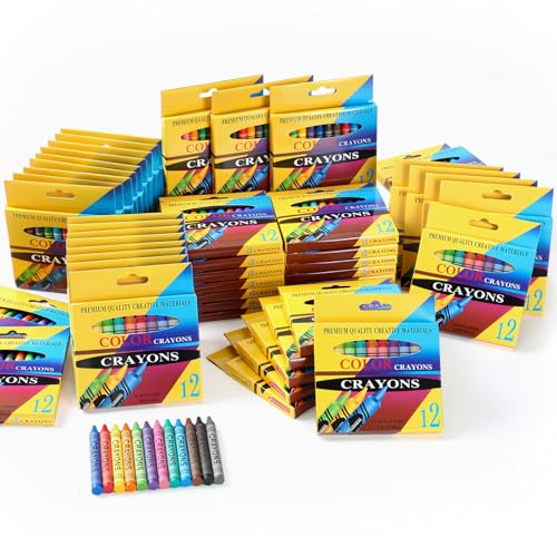 Crayons de couleur en cire vive Fullhawl pour éviter les pannes de matériel