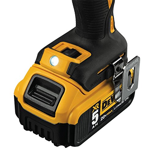 DEWALT 20V MAX XR Brushless Drill/Driver 3-Speed, Premium 5.0Ah Kit (DCD991P2)