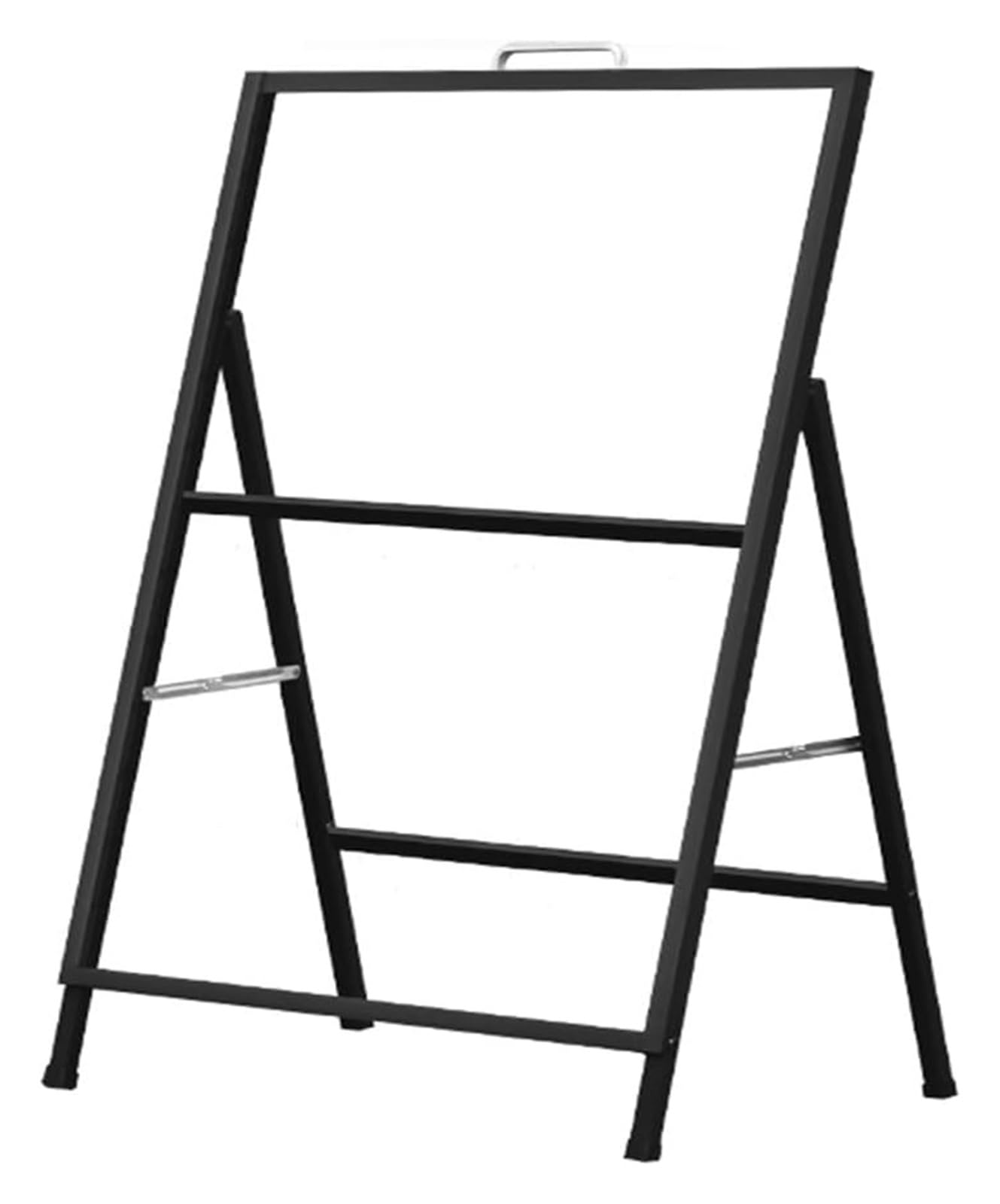 Soporte para Carteles de Exterior, Cartel publicitario de Hierro de pie con Soporte para Carteles publicitarios Plegables y de Mano para ferias comerciales y o,