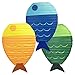 Just Artifacts 12inch Fish Shaped Hanging Paper Lanterns (Set of 3)
