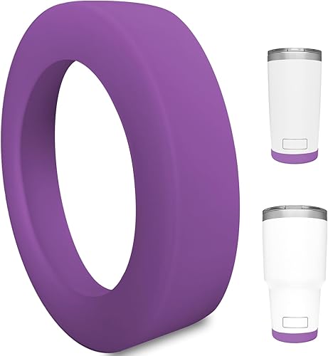 YETI - Funda de silicona para maletero de vaso de 20 onzas, 30 onzas, protección inferior más segura y menos ruido para taza de café, accesorios de