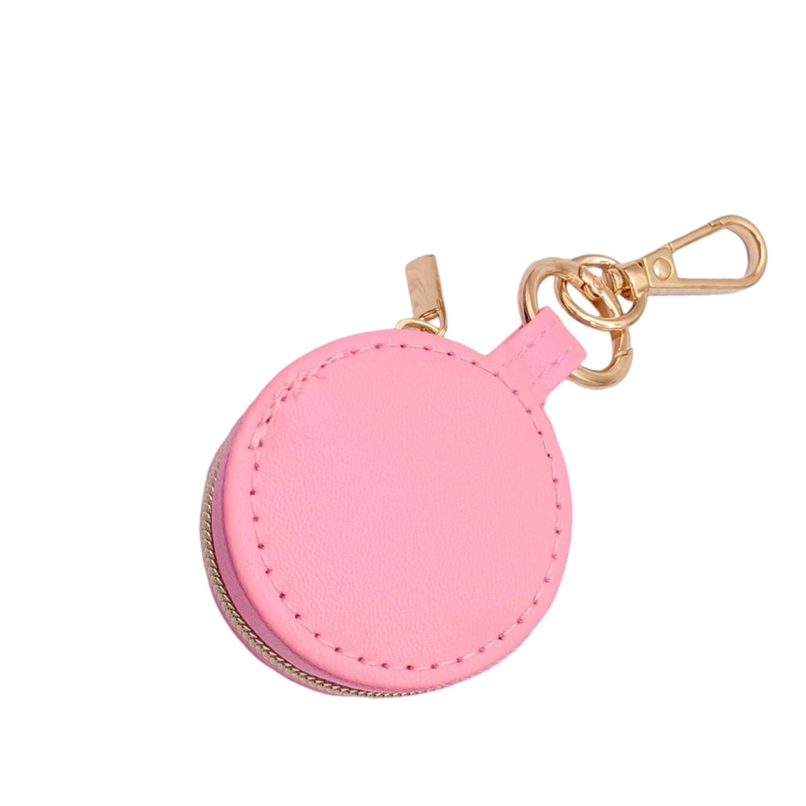 alloneslife Portable Jewelry Organizers Keychain for Rings and Earrings with Sturdy PU Leather Construction Jewelry Display Box PU Leather Rings Holder