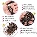 Karida Faux Locs Crochet Hair 18 Inch, 8 Packs Pre Looped Goddess Locs Crochet Hair, Wavy Crochet Faux Locs With Curly Ends, Boho Faux Locs For Black Women (18 inch, T30#)