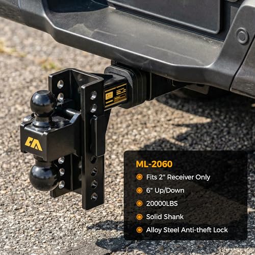 CAMMOO Adjustable Trailer Hitch