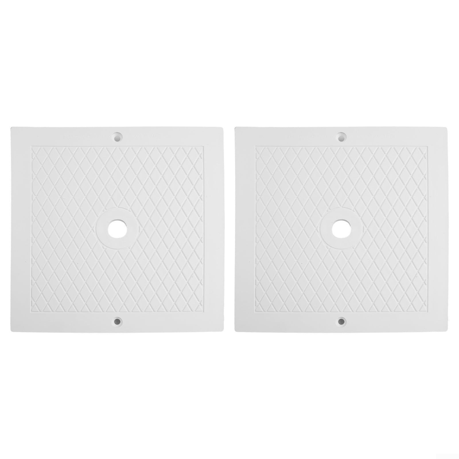 Coperchio di ricambio per skimmer per piscina Hayward SPX1082E SP082 serie 1083-1086, resistente, per mantenere la piscina pulita e dalle foglie (confezione da 2)
