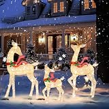 MARACOL 62in Reindeer Family