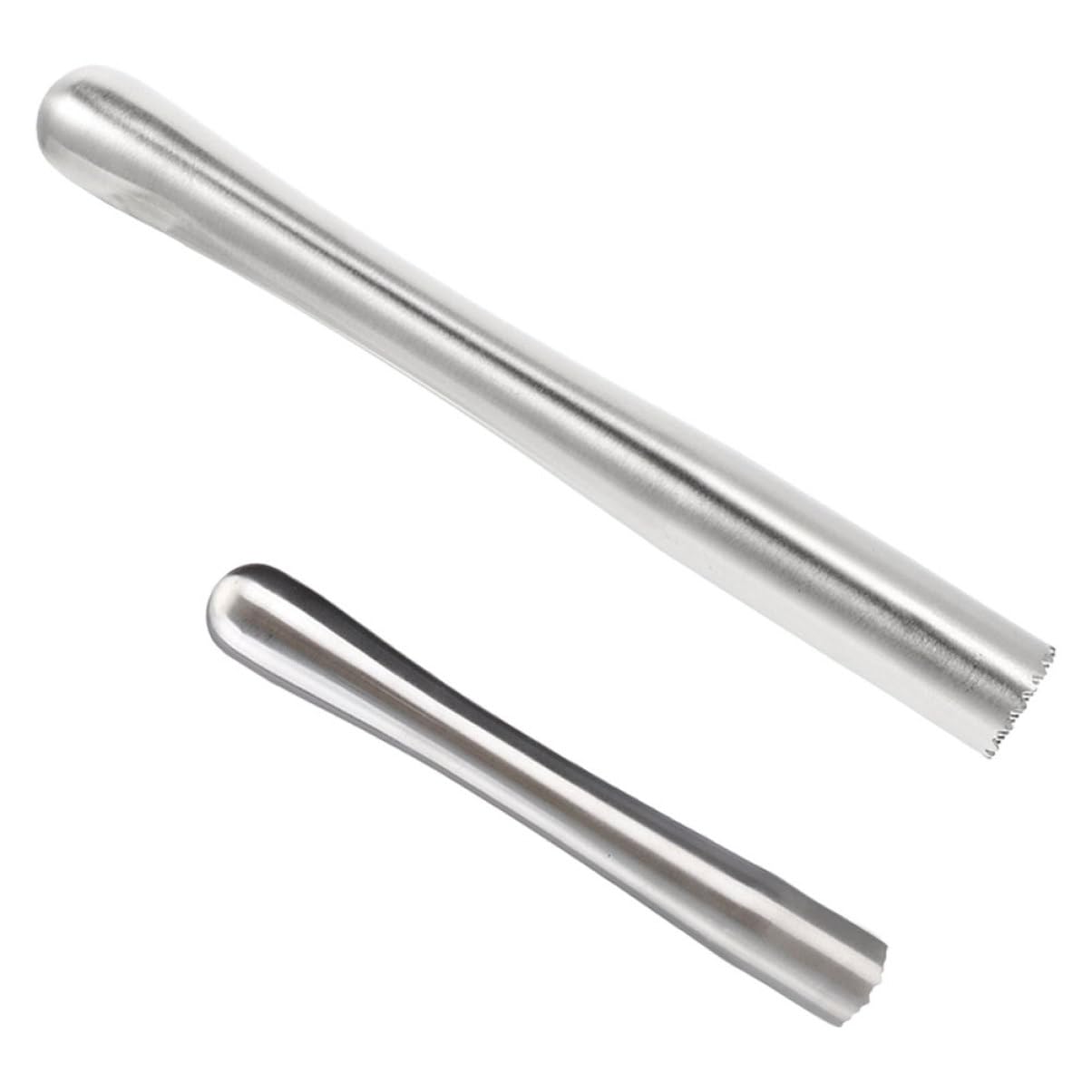 STOBAZA 2pcs Lemon Hammer Bartending Tools Drink Muddler Bartender Tools Bartending Supplies Lemon Accessories Bar Muddler Fruit Smasher Muddlers Lemon Muddler Silver Stainless Steel