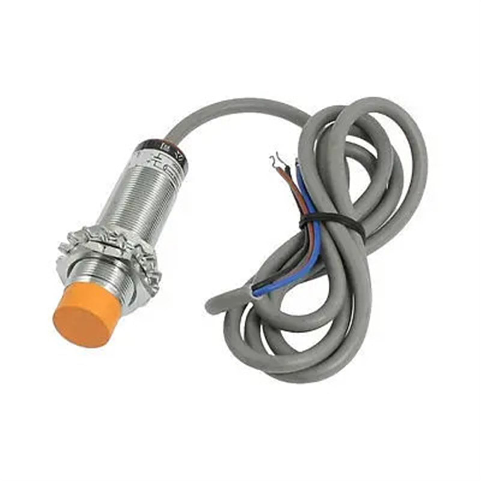 Capteur de proximité inductif et détecteur de position cylindrique M18 3 fils 6-36V CC