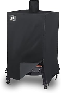 Grill Cover for Pit Boss 4/5-Series Pellet Smoker, PBV4PS1, PBV5PW1, PBV4PS2, Heavy Duty Waterproof Pit Boss Vertical Pellet Smoker Cover