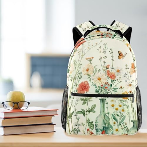 Sac à dos pour adolescentes léger et résistant à l'eau, cartable d'école multicolore