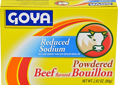 Goya Foods Beef Bouillon Reduced Sodium, 2.82 Ounce