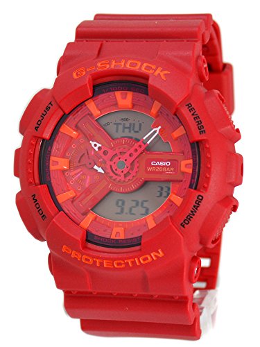 [�J�V�I] CASIO �r���v�J�V�I�yG-SHOCK�z�u���[�����b�h�V���[�Y GA-110AC-4A�iGA-110AC-4AJF���^�j [�t�A���i]