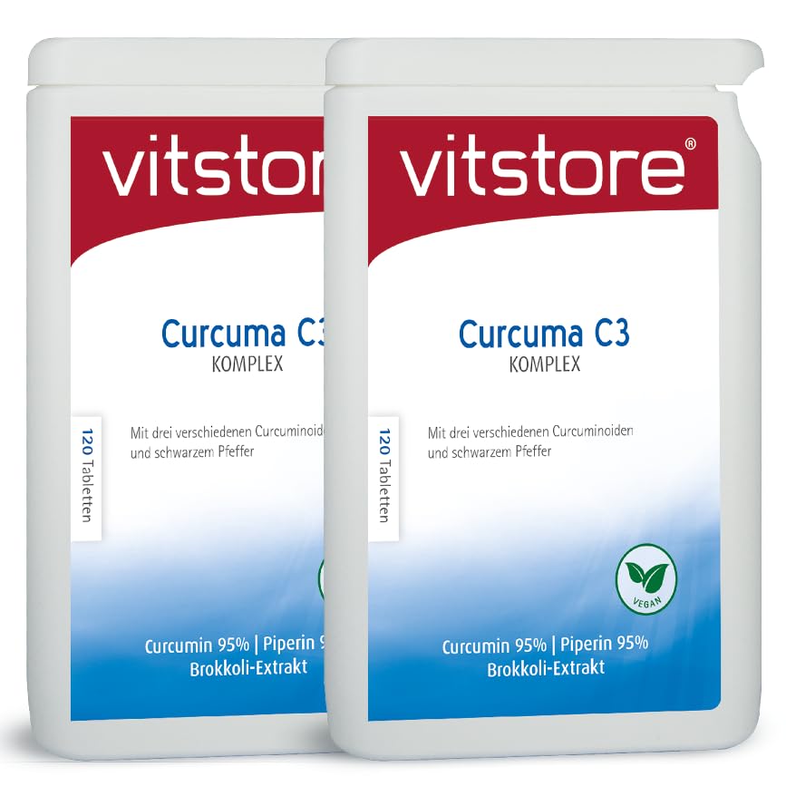Curcuma C3 Komplex 120 Tabletten - Unterstützt die reinigende Wirkung der Leber