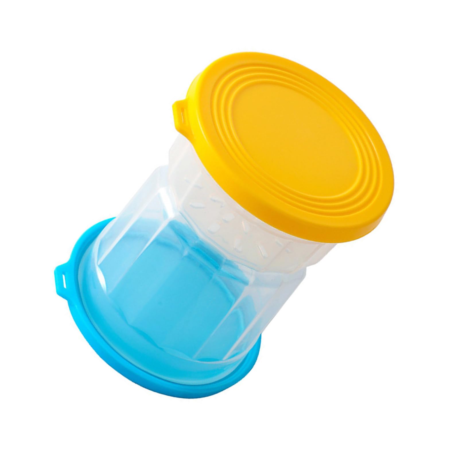 ZBIianxer Dishwasher Safe Pickle Jar with Strainer Refrigerator Safe with Detachable for Wet and Dry Foods with