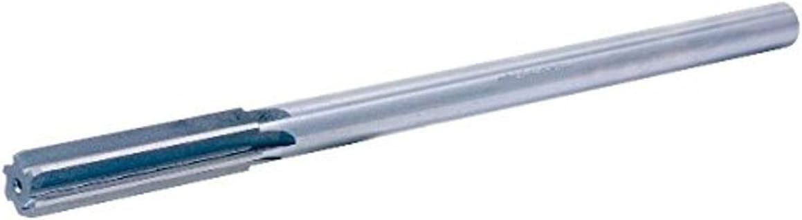 HHIP 2006-3040 5/8" High Speed Steel Straight Shank Chucking Reamer, 2-1/4" Flute Length, 9" Overall Length, 5/8"