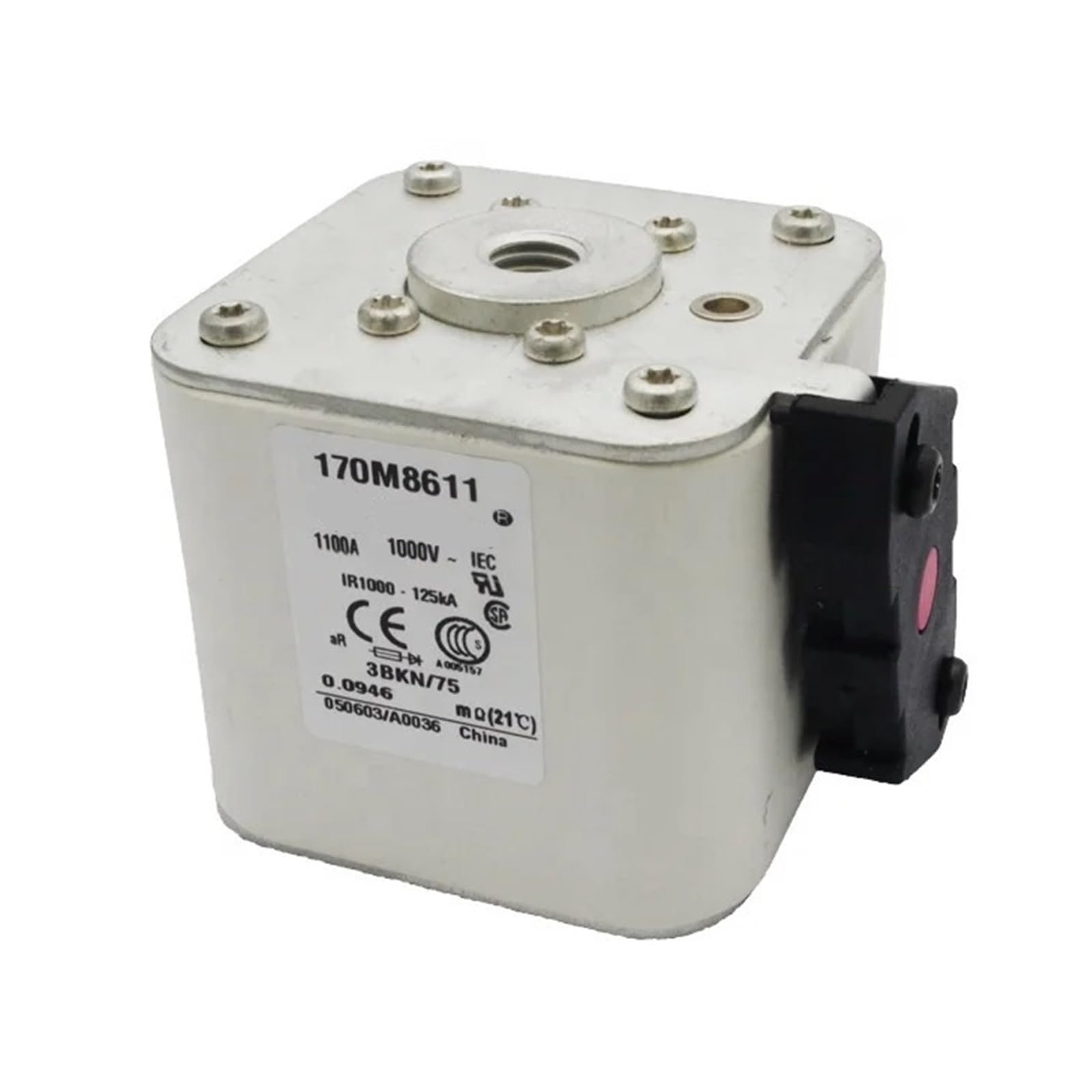 Fusible thermique 170M8611 haute tension 1000V pour prévenir les surcharges
