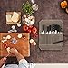 HERSENT Knife Roll,Chef’s Knife Case,Knife Bag,Waxed Canvas Cutlery Knives Holders Protectors,Home Kitchen Cooking Tools And Utensils Wrap Bag Wallet,Multi-Purpose Travel Tool Roll Pouch