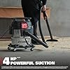 ECOMAX 5 Gallon Ultra Quiet Shop Vacuum Wet and Dry, 4 Peak HP Stainless Steel Shop Vac, Up to 80% Quieter Operation, Durable Long-Life Motor, Portable Vacuum for Garage, Workshop & Jobsite #3