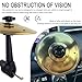 Car Cymbal for Dash Air Vent,Interesting Car Crash Cymbal Air Vent Parts with 360° Adjustable Design for Driving Pleasure,Universal Cars Symbol Drum Airs Vents Cymbals