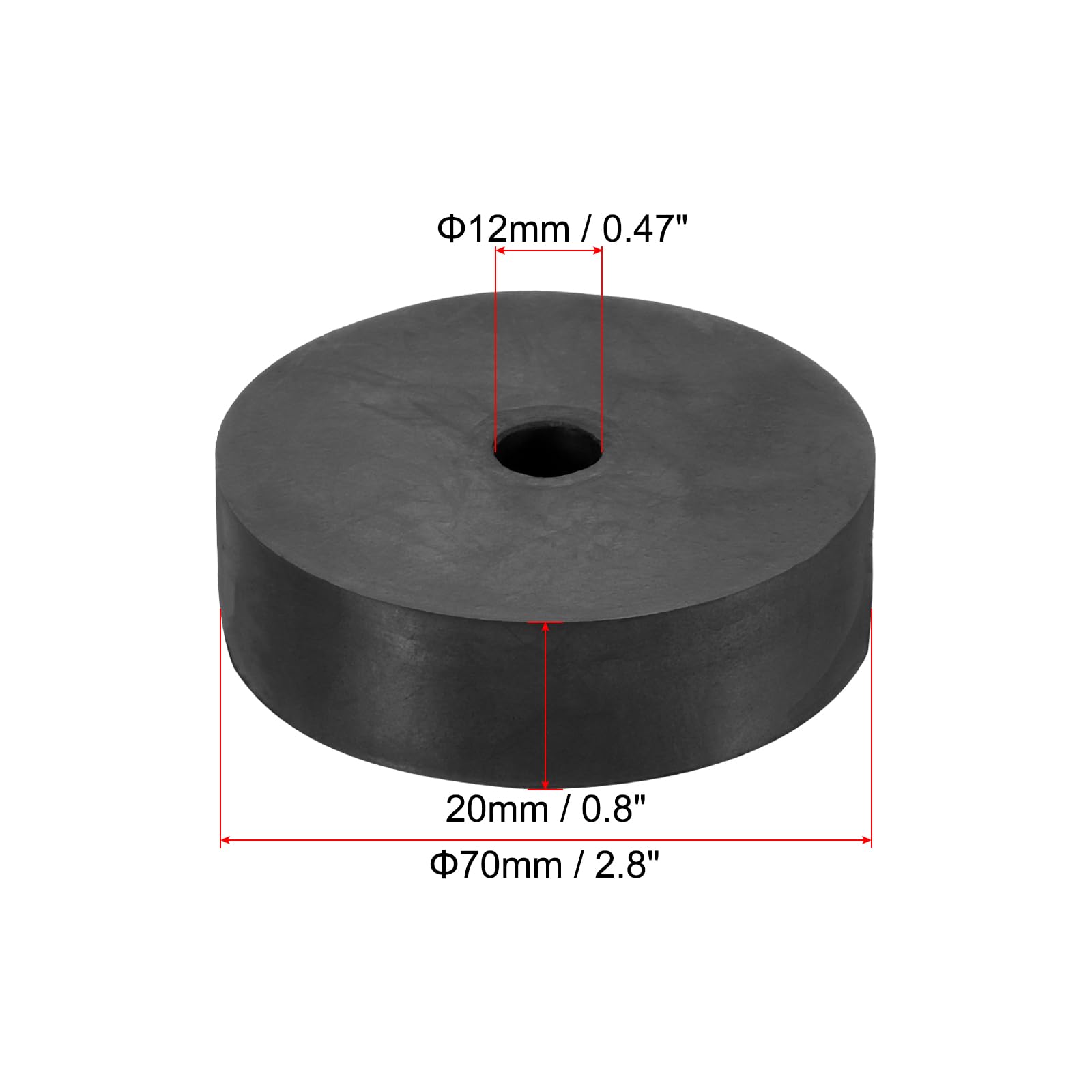 PATIKIL Multi Purpose Rubber Spacer - Image 2