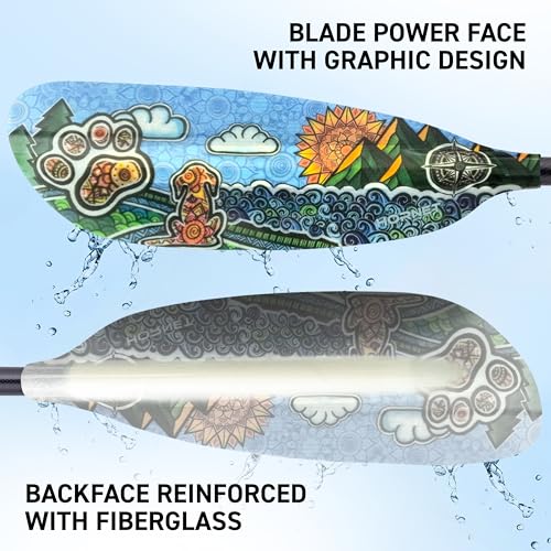 Fishing Kayak with Pedals and Paddle
