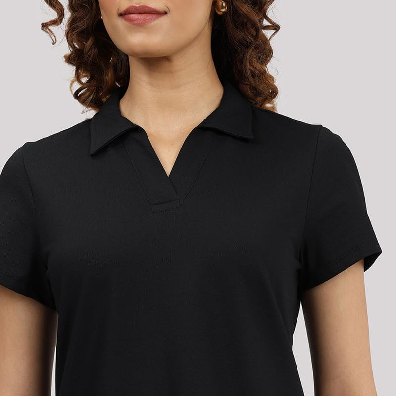 BlissClub Damski t-shirt Solid Modern Fit