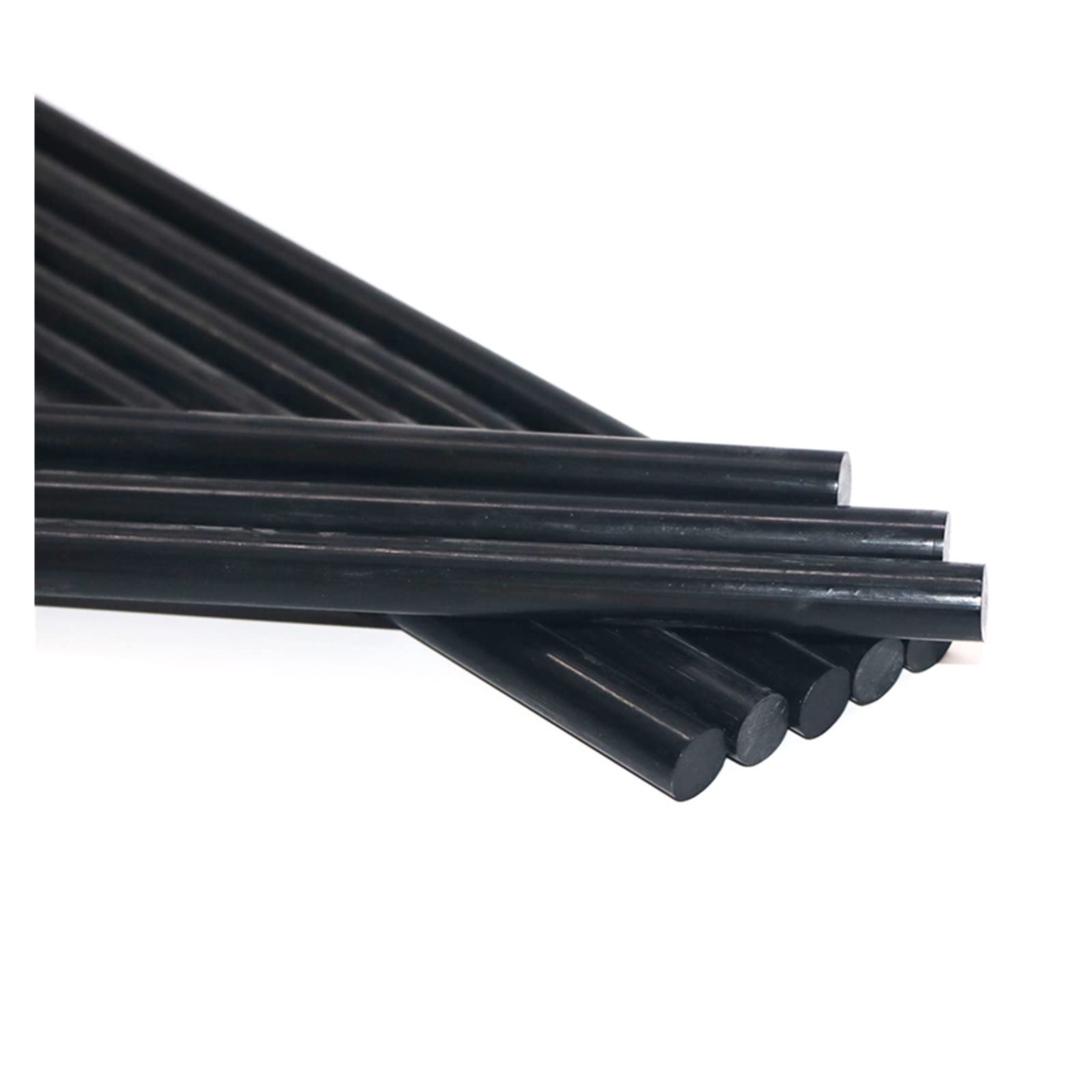 11x300mm 10Pcs Nero Hot Melt Colla Stick 150 Gradi Ad Alta Temperatura Resistente for 11mm Pistola di Colla Adesivo Colla a Caldo