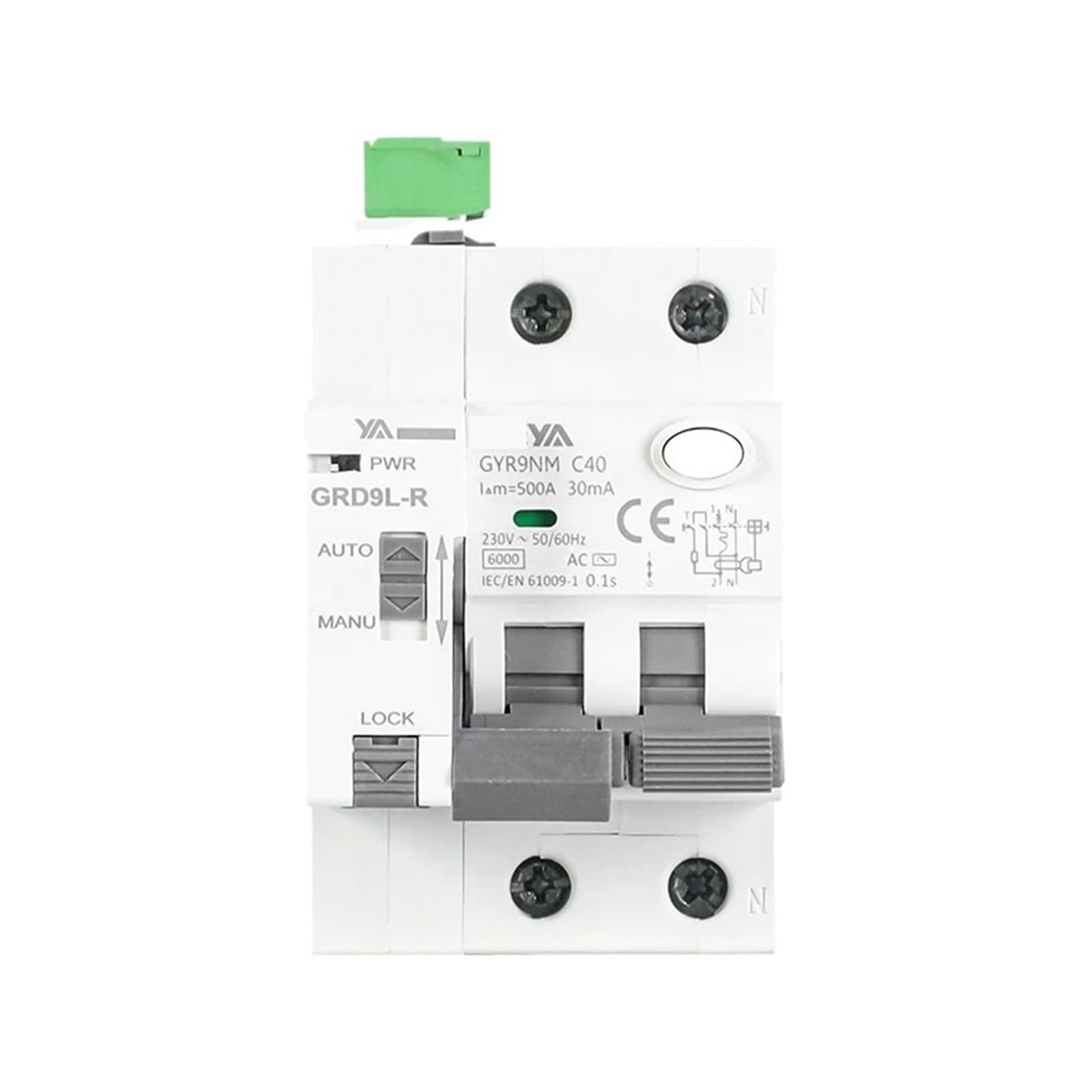 RCBO disjoncteur différentiel pour protéger votre maison connectée 40A 230V - 6