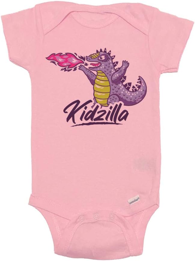 TeeNow - Kidzilla - Baby/Infant Bodysuit, Boy/Girl, Short Sleeve, Multiple Colors and Sizes