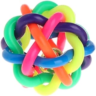 All Things Bunnies Rubber Ball with Bell - Large