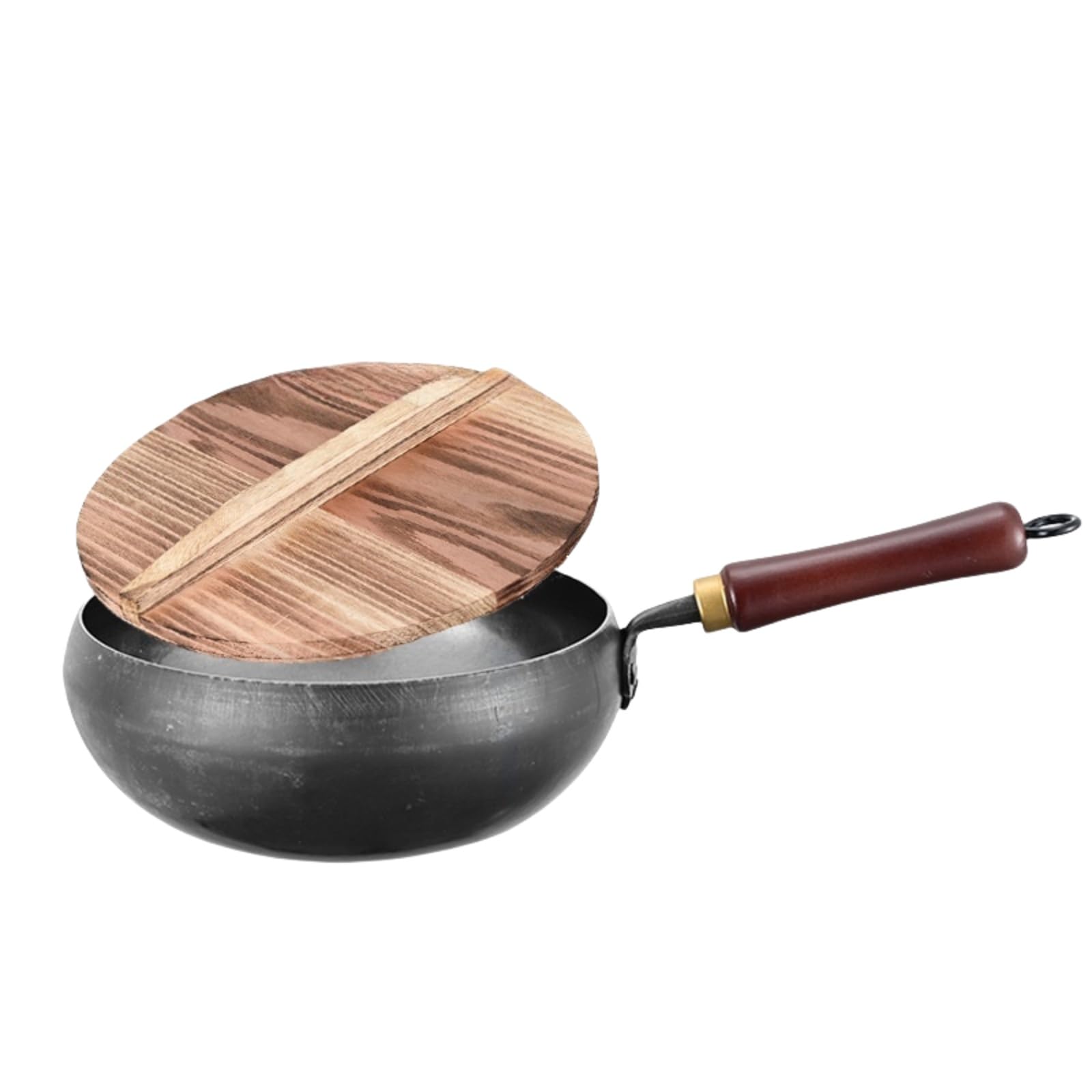 素材の味を引き立てる鉄の極み。育てる フライパン 24cm 深型 日本製 木取手 素材の味を引き立てる鉄の極み。育てる フライパン 24cm 深型 日本製