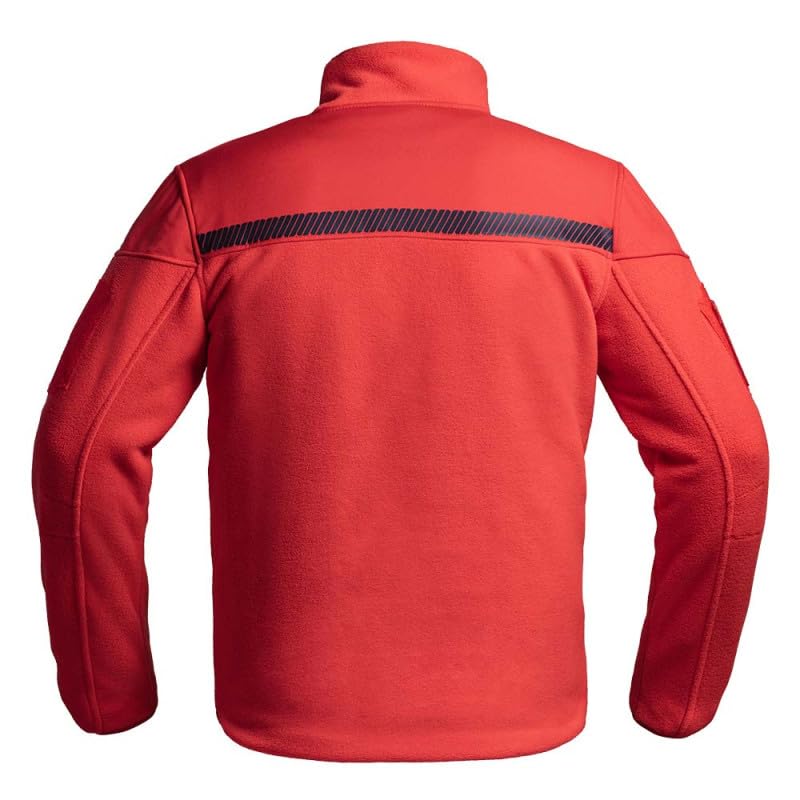 VESTE POLAIRE SÉCU-ONE SÉCURITÉ INCENDIE ROUGE