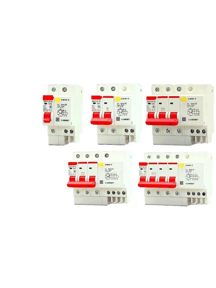 Disjoncteur à faible fuite contre les surcharges électriques 16A