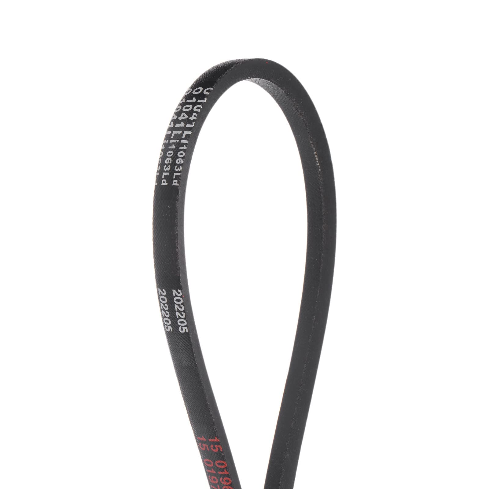 sourcing map O-1041 V-Belts Drive Belt 1041mm Inner Girth 10mm Width 6mm Height Rubber for Power Transmission