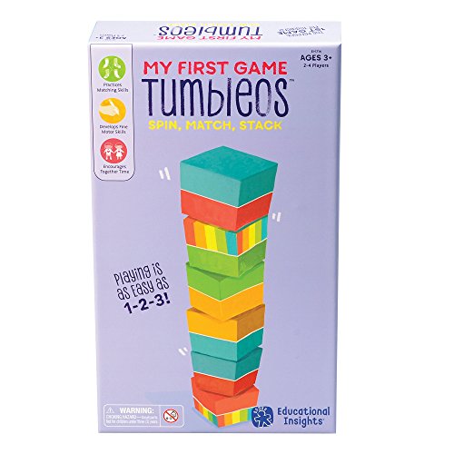 Educational Insights My First Game: Tumbleos, Stacking & Counting Game, Toddler Toys, Ages 3+ #TOP1